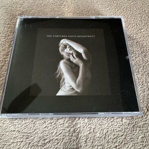 Taylor Swift CD with Black and White Cover